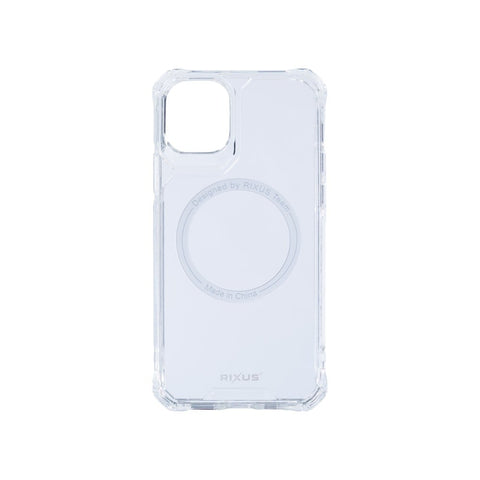 Étui antichoc Rixus Armor-X avec MagSafe pour Apple iPhone 11 transparent