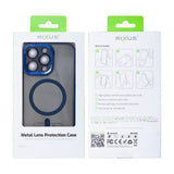 Étui Rixus Classic 04 avec MagSafe pour Apple iPhone 13 Pro bleu foncé