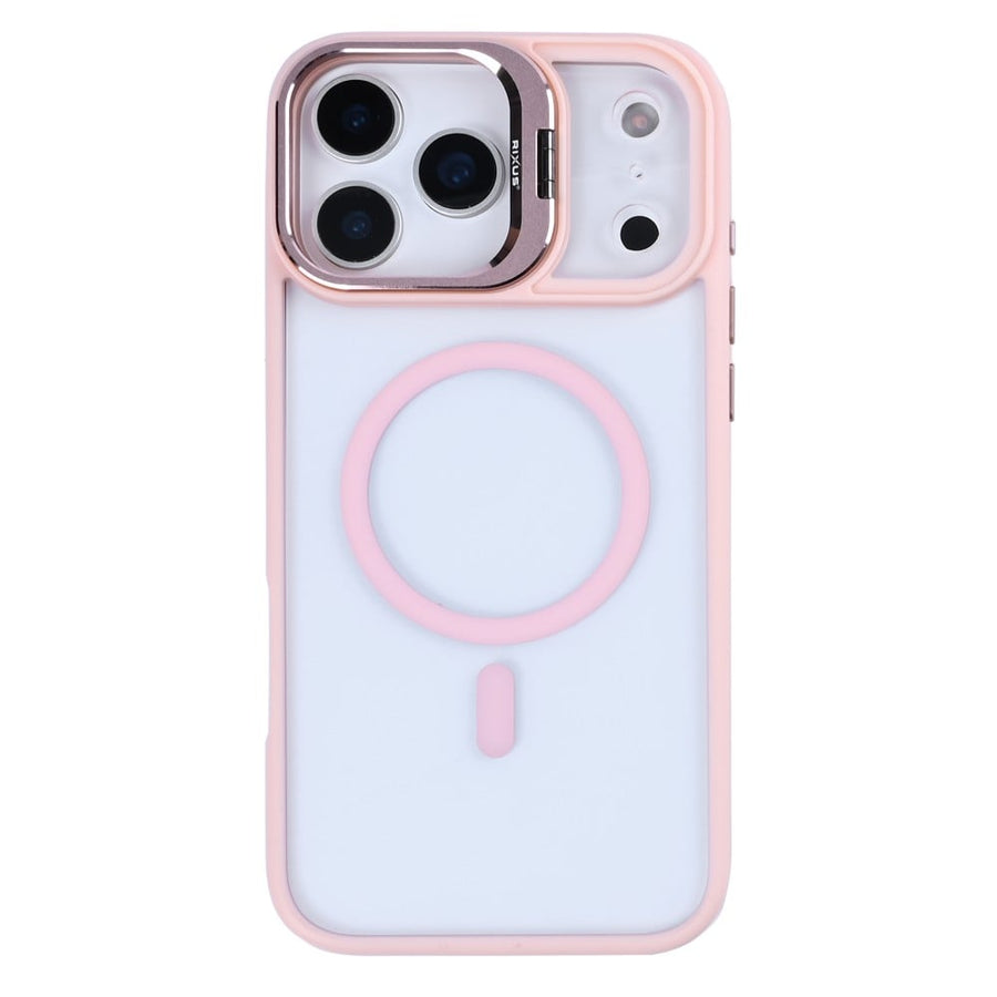 Étui Rixus Classic 03 avec MagSafe pour Apple iPhone 17 Pro Max rose clair