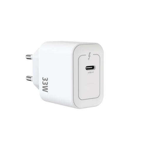 Adaptateur secteur USB-C Rixus RXHC33 GaN 33 W blanc