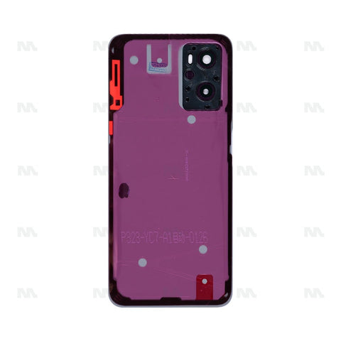 Vitre arrière Oppo A76 avec lentille bleue lumineuse OEM