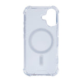 Étui anti-éclatement Rixus avec MagSafe pour Apple iPhone 16 transparent