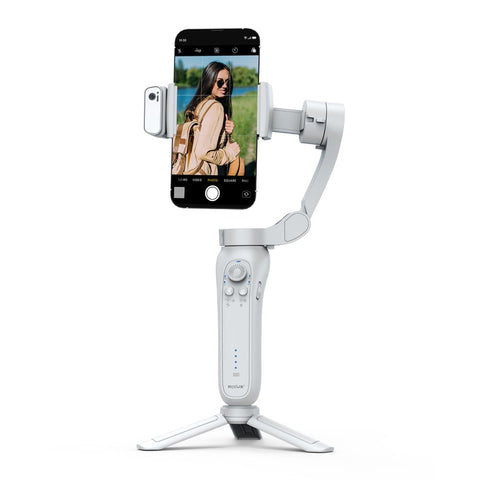 Suivi fluide et stable du visage pour les vlogs, les vidéos, Tik Tok et les vidéos en direct grâce au suivi IA – Rixus RXSF43A