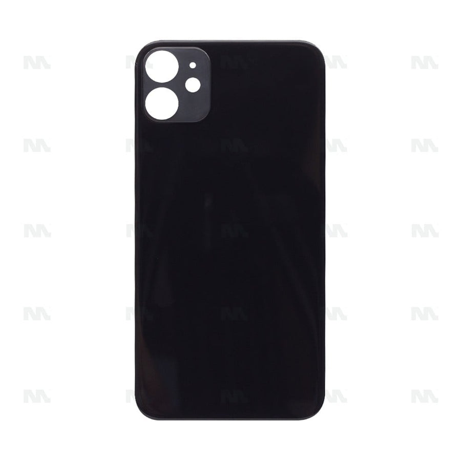 Vitre arrière avec bloc complet pour Apple iPhone 11 - Noir - Compatible