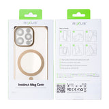 Étui Rixus Instinct Mag pour Apple iPhone 12, 12 Pro Desert Titanium