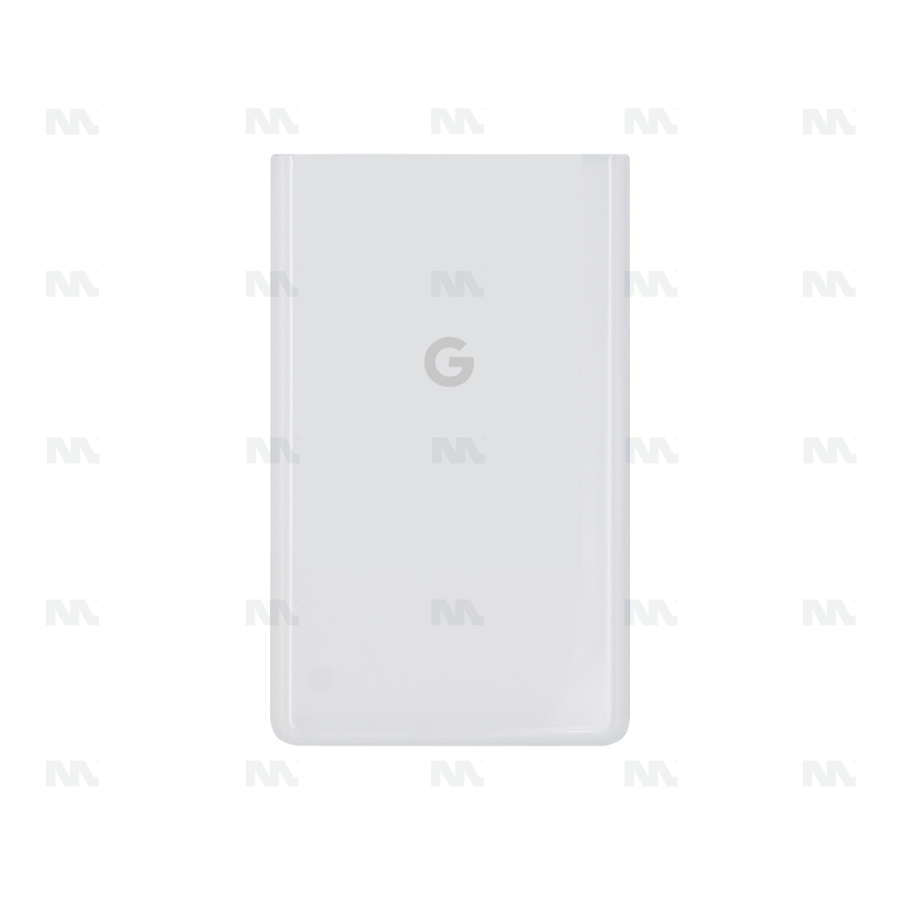 Vitre arrière pour Google Pixel 7 sans objectif Snow OEM