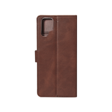 Rixus Bookcase pour Samsung Galaxy S24 Ultra 5G Marron