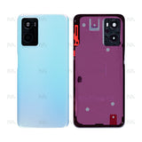 Vitre arrière Oppo A76 avec lentille bleue lumineuse OEM