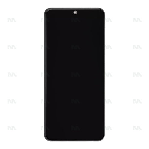 Chassis + Ecran Officiel Service Pack + Vitre pour Samsung Galaxy S21 Plus 5G G996B - Phantom Black
