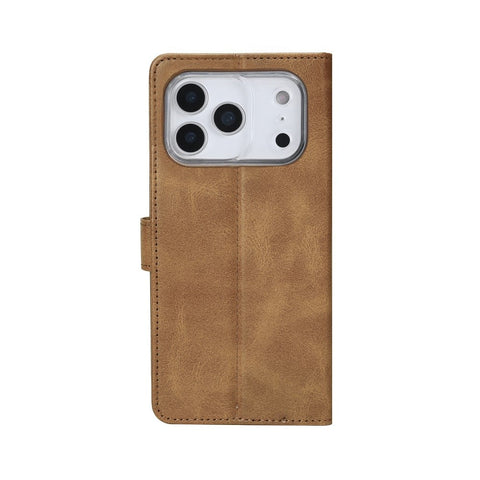 Bibliothèque Rixus pour Apple iPhone 17 Pro Marron clair
