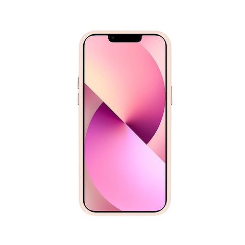 Étui Rixus Classic 03 avec MagSafe pour Apple iPhone 13 Pro Max rose clair
