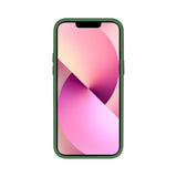 Étui Rixus Classic 03 avec MagSafe pour Apple iPhone 13 Pro Max vert foncé