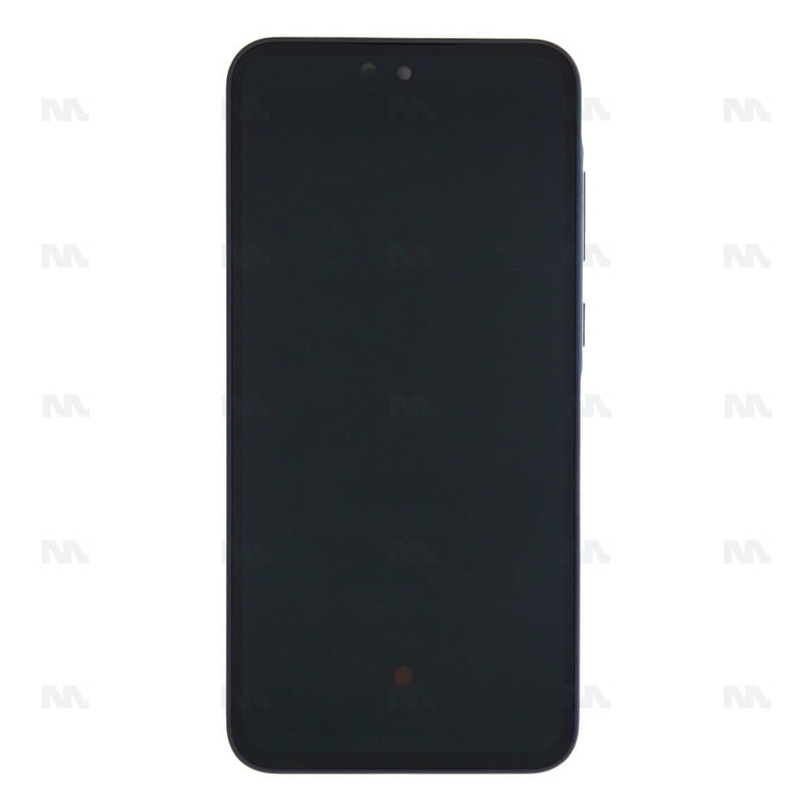 Chassis + Ecran Officiel Service Pack + Vitre pour Samsung Galaxy A35 A356B Navy