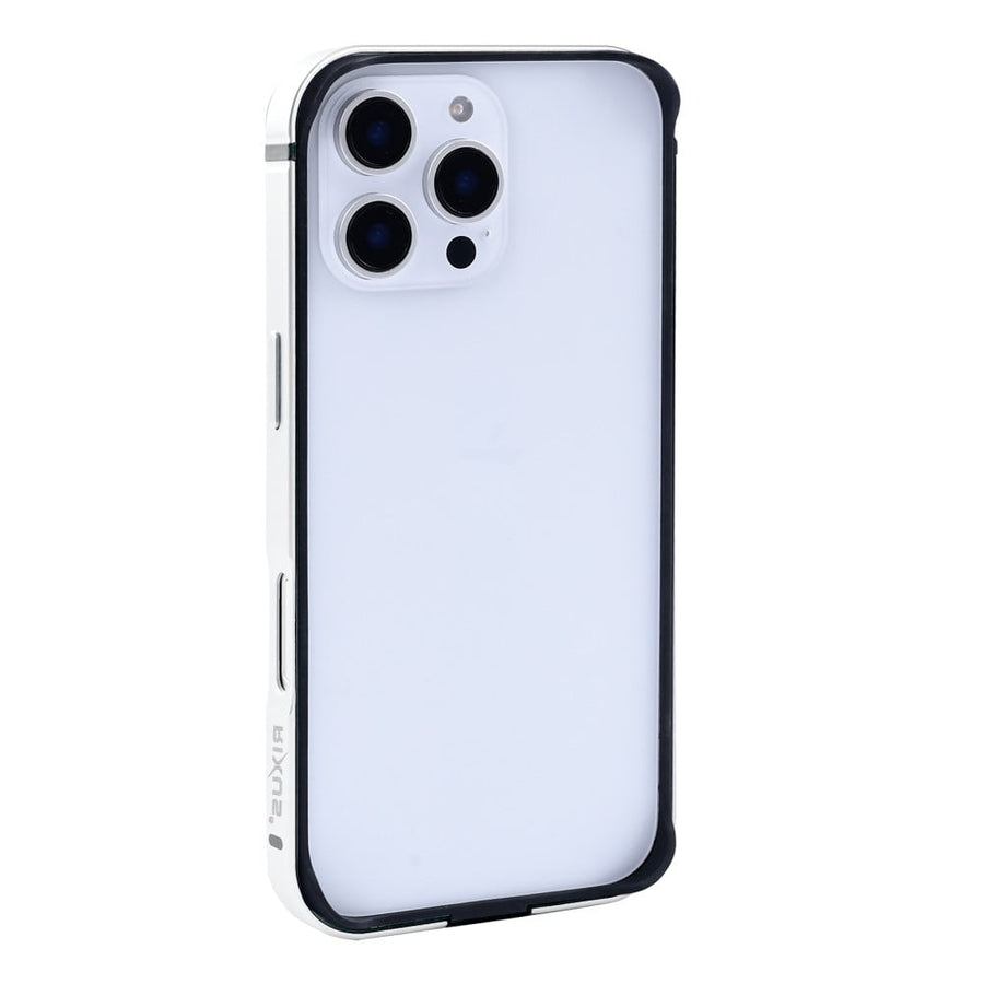 Étui Rixus Crash Guard pour Apple iPhone 16 Pro Max blanc titane