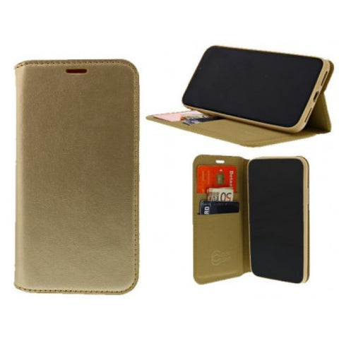 Rixus Bookcase pour Apple iPhone 11 Pro Max Or