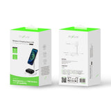 Support de recharge sans fil Rixus RXWC45A 15 W blanc