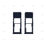 Support pour carte SIM pour Samsung Galaxy A22 4G A225F - Noir - OEM