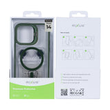 Étui Rixus Classic 03 avec MagSafe pour Apple iPhone 14 vert foncé