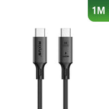 Câble Rixus RXUC01 USB-C 4.0 vers USB-C, 1 m, 240 W, gris