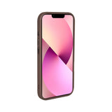 Coque Mag Carbon avec MagSafe pour Apple iPhone 13 - Marron