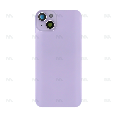 Vitre Arrière sans NFC pour Apple iPhone 14 Plus, bloc complet d'appareil photo agrandi Violet Compatible