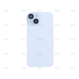 Vitre Arrière avec NFC, cadre d'appareil photo agrandi pour Apple iPhone 15 – Bleu – Reconditionné