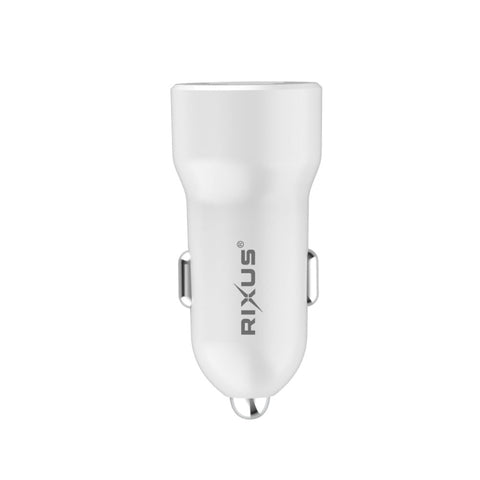 Adaptateur voiture ultra rapide Rixus RXCC16 38 W à double port (PD+QC 3.0)