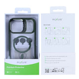 Étui Rixus Classic 03 avec MagSafe pour Apple iPhone 17 Pro vert foncé