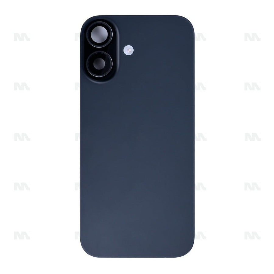 Vitre Arrière avec NFC pour Apple iPhone 17, cadre de caméra agrandi, Noir, Reconditionné
