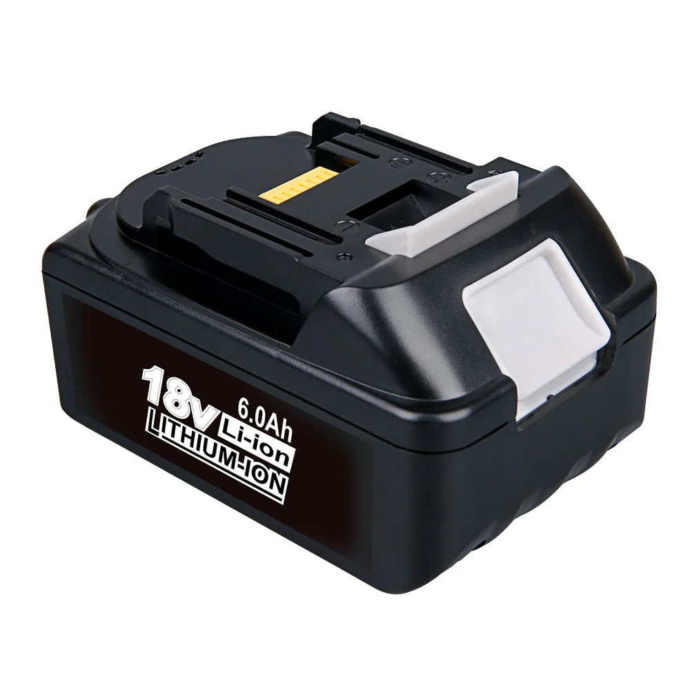 Batterie 18V 6000mAh pour Makita BL1830B, BL1850B, BL1850, BL1840, BL1860, BL1815