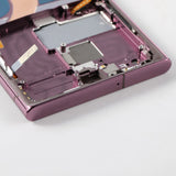 Chassis + Ecran OLED + Vitre pour Samsung Galaxy S22 Ultra S908B - Violet