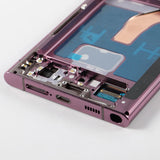 Chassis + Ecran OLED + Vitre pour Samsung Galaxy S22 Ultra S908B - Violet