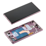 Chassis + Ecran OLED + Vitre pour Samsung Galaxy S22 Ultra S908B - Violet
