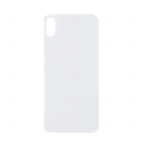 Verre arrière avec bloc complet pour Apple iPhone XS Max, compatible avec le blanc
